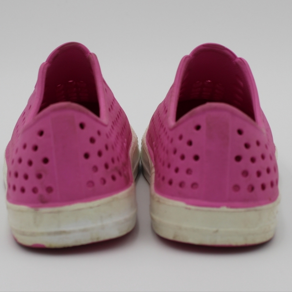Girls Size 29 (US 11.5) Pink & Cream Low Top Shoes - Picture 4 of 7